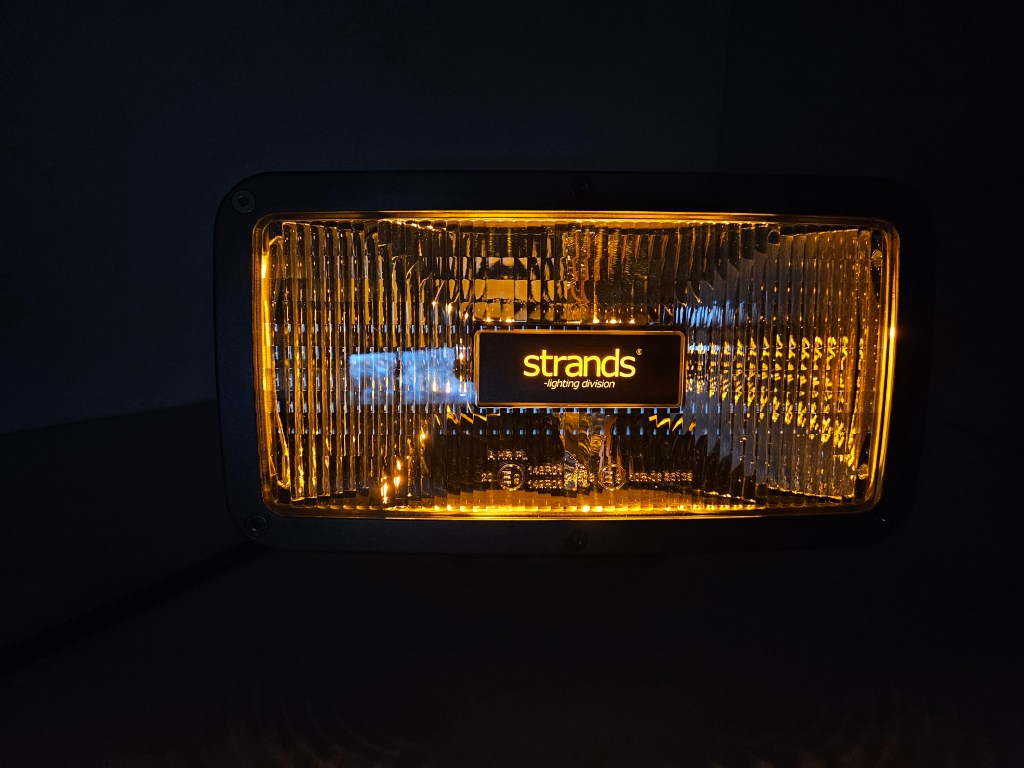 Feu de Route Rectangle LED Blanc chaud/Ambre