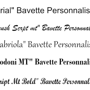 Bavette personnalisée – Image 5