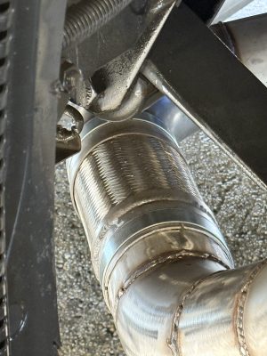 Tresse d'échappement Ø114