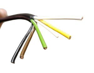 Cable électrique 5x1.5