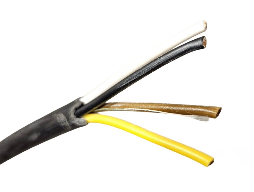 Cable électrique 4x1.5