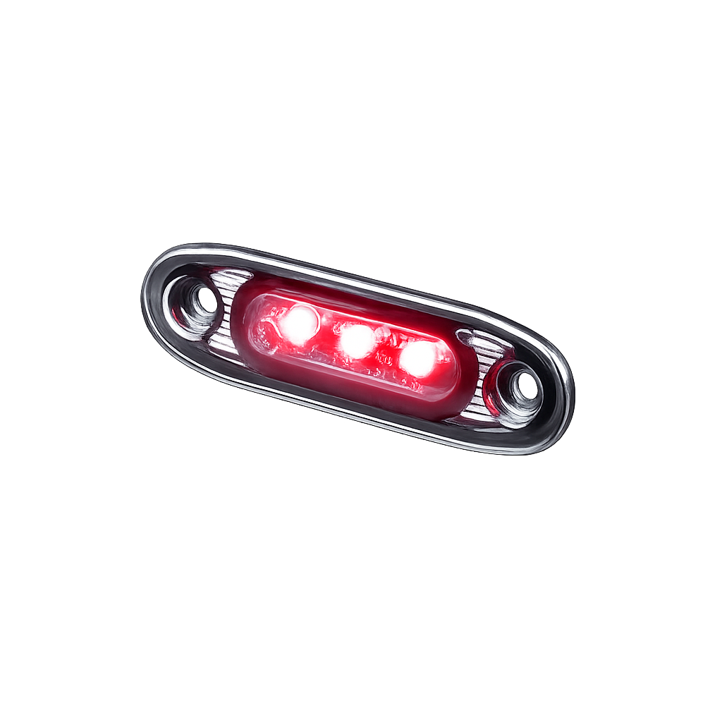 Feu de position rouge DARK slim