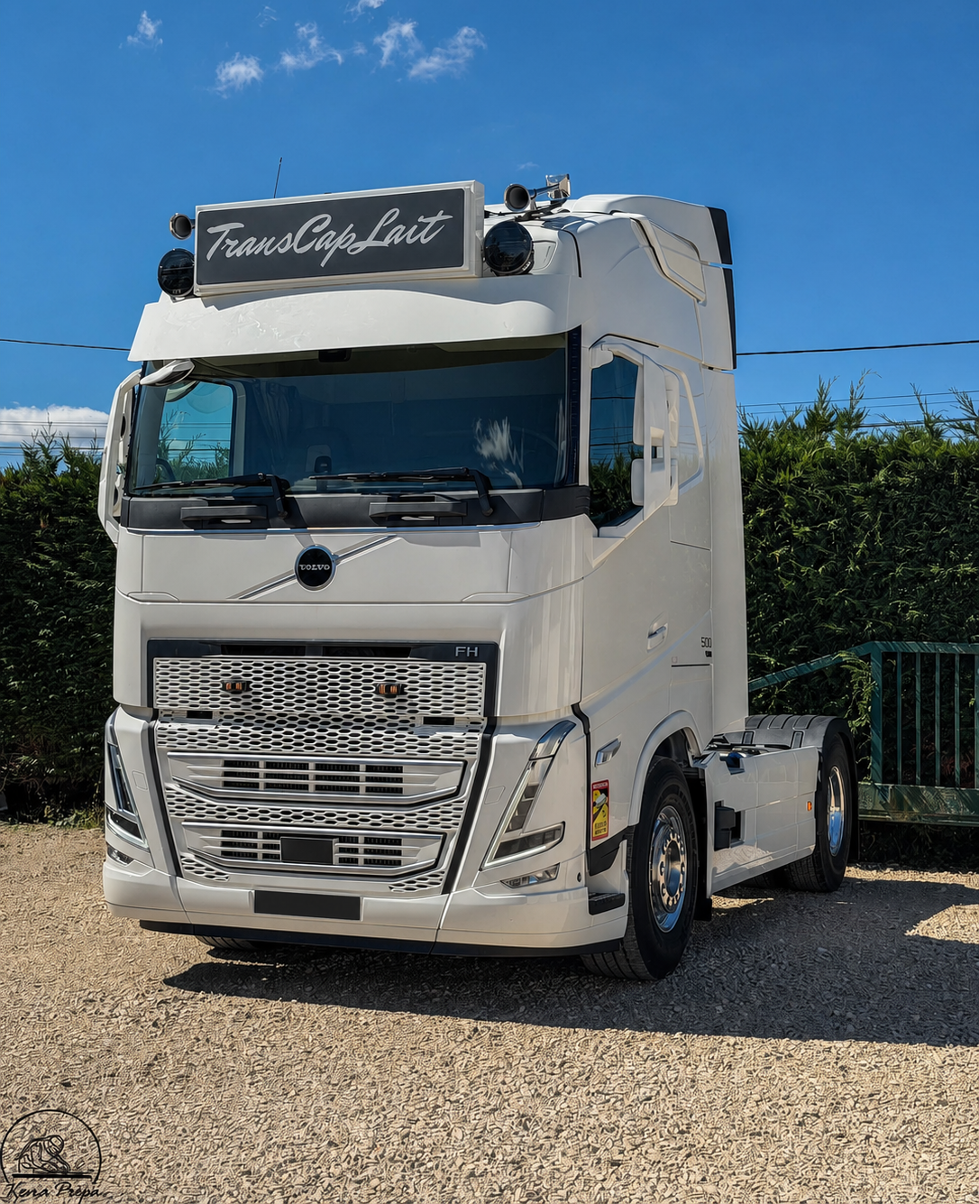 Visière Fox Parts 28,5 CM VOLVO FH4/FH5/AERO + FM5 – Image 1